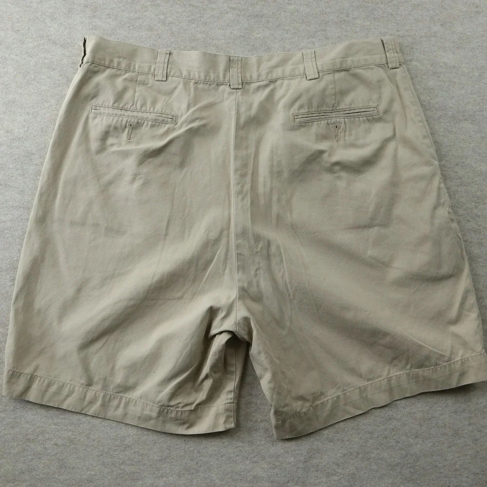 Polo Ralph Lauren Philip Short 40 Khaki Tan Vintage Cotton Twill Chino Mens